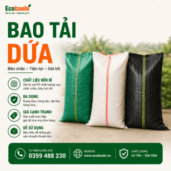 Bao tải dứa các màu