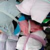 giẻ lau màu cotton